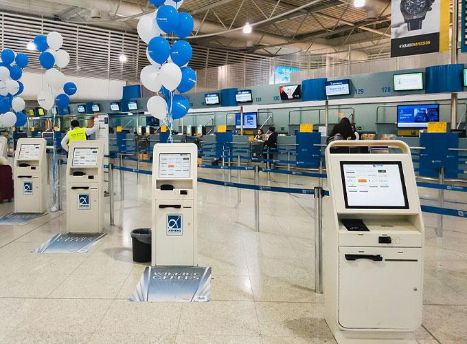 HJL Featured Kiosk In Aeroporto